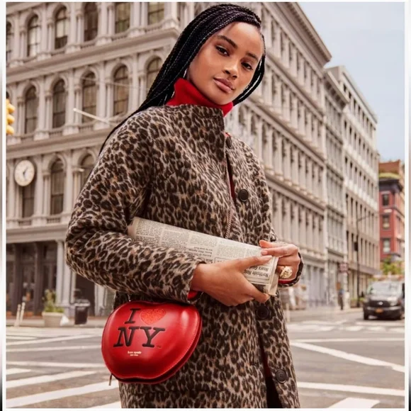 NWT Kate Spade Red I Heart NY Crossbody Bag - Picture 6 of 7